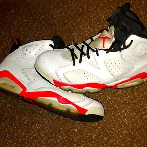Jordan retro 6 white infrareds 2014